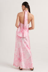 Marcela Top - Peony Swirl