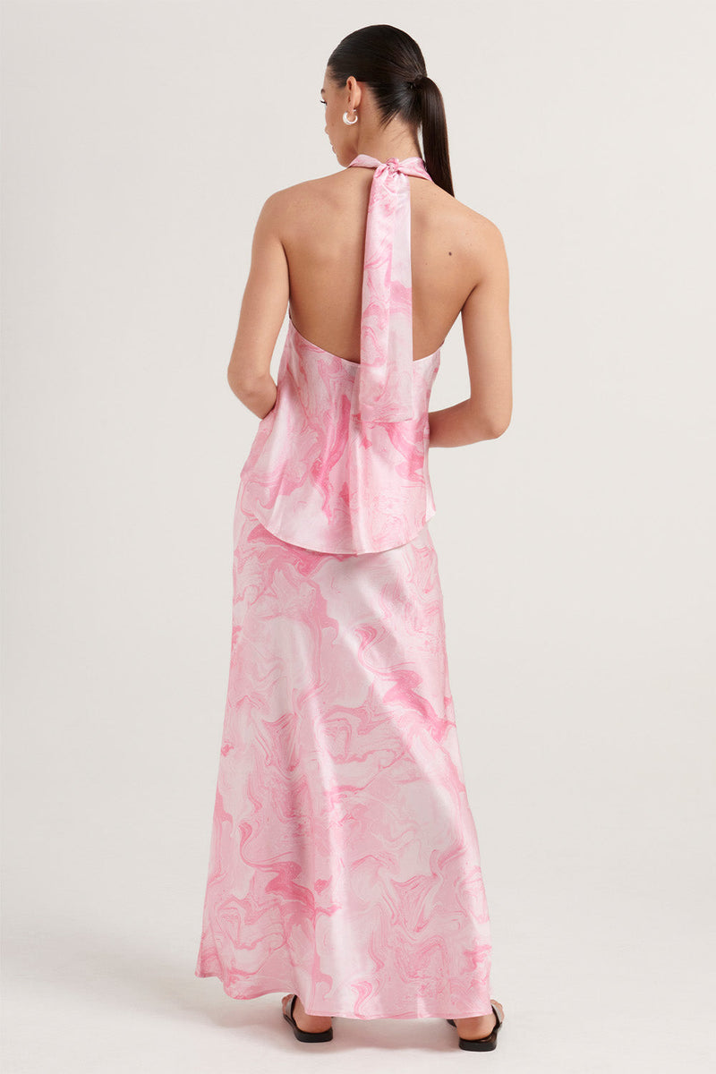 Marcela Top - Peony Swirl