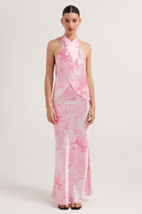 Marcela Top - Peony Swirl