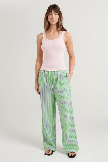 Alessandra Pant - Lipari Stripe - steele label