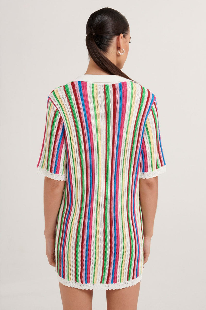 Audrey Dress - Prismatic - steele label