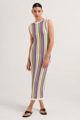 Billie Dress - Prismatic - steele label