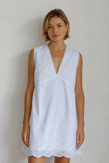 Camila Mini Dress - White - steele. label US