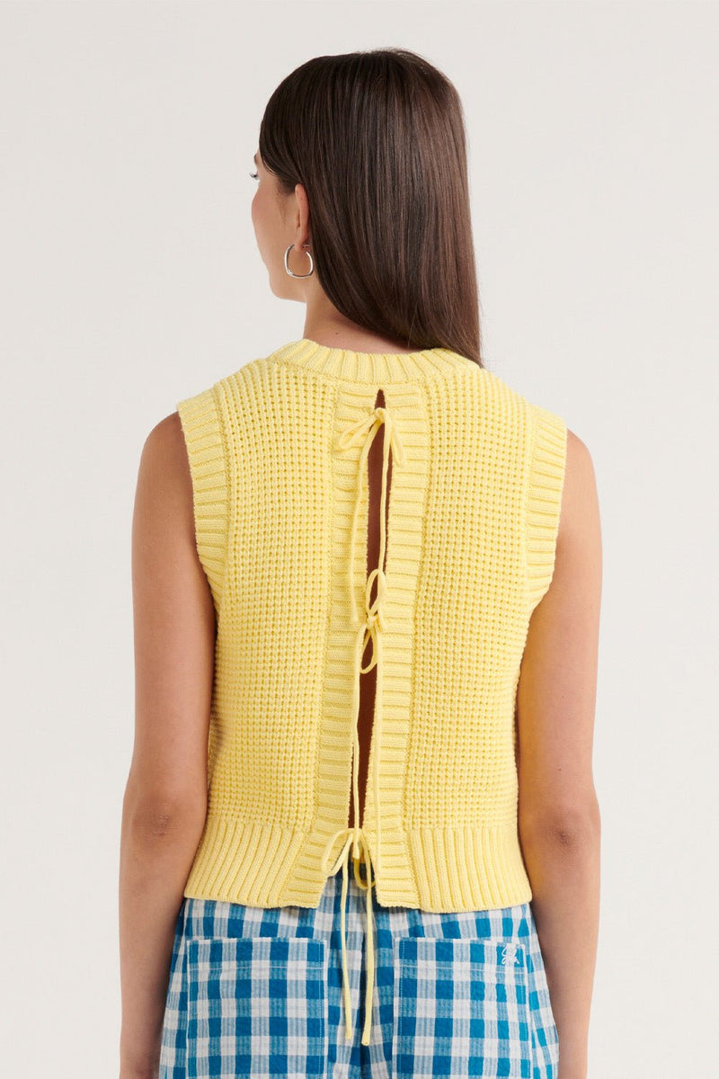 Carolina Knit Top - Butter - steele label