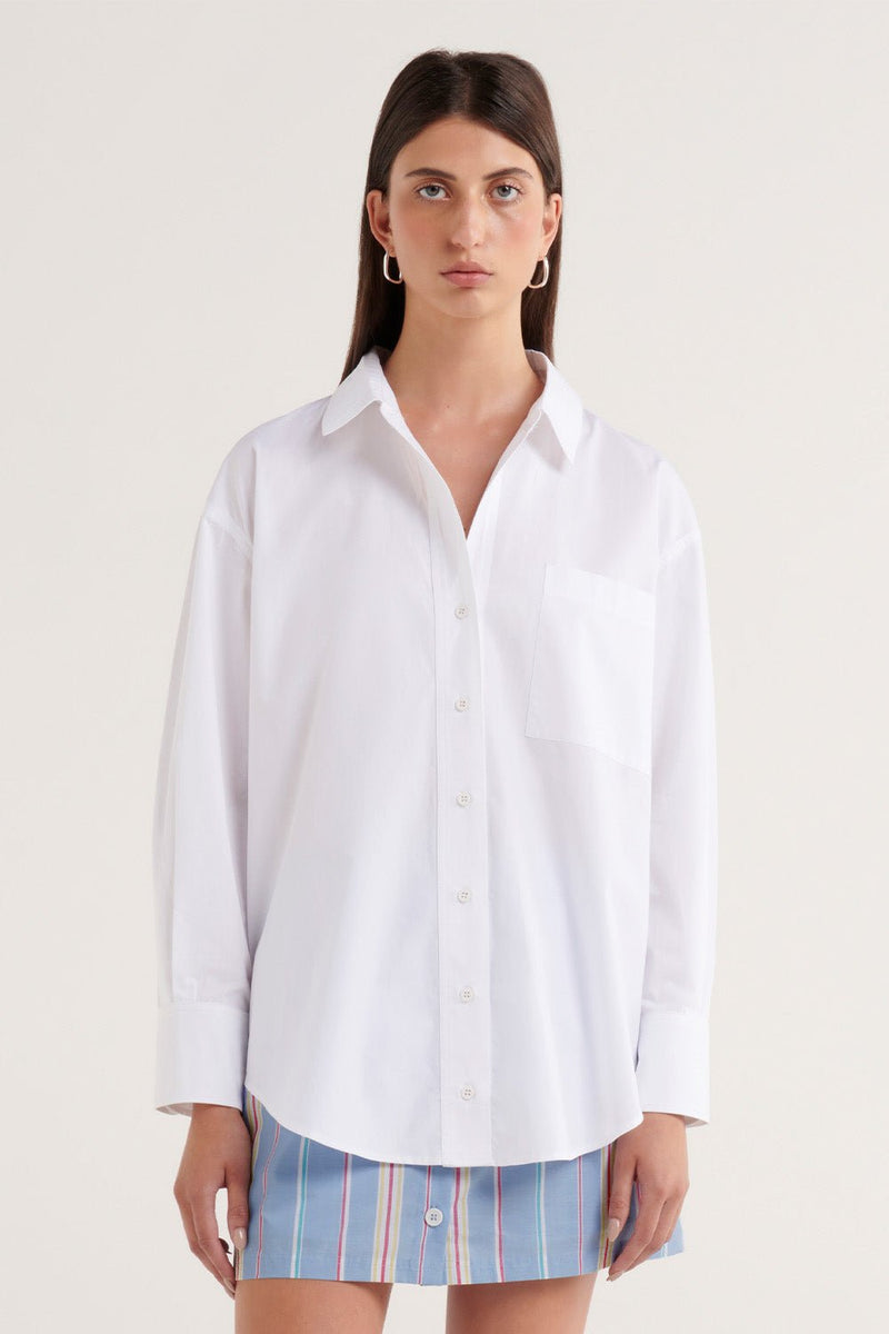 Sophia Shirt - Bianco - steele label