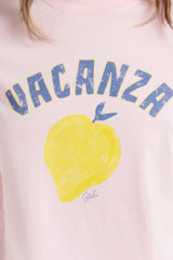 Vacanza Tee - Rosa - steele label