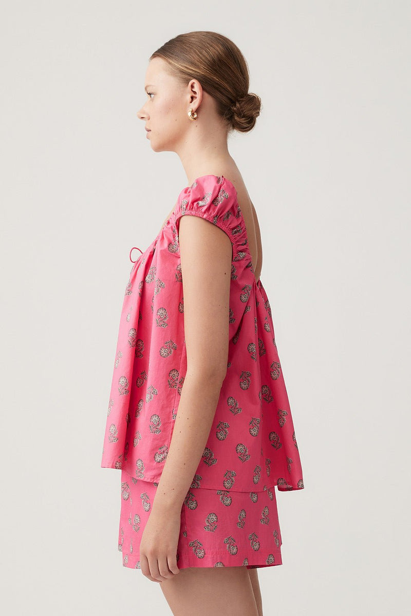 Cara Shorts - Pink Oleander - steele label