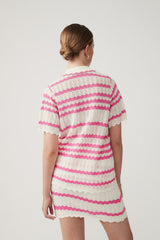 Fresco Skirt - Aztec Pink - steele label
